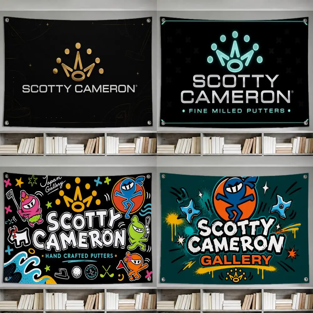 Brand Scotty Cameron Flags decor flag banner,wall hanging flag,indoor outdoor wall decor,yard garden porch patio
