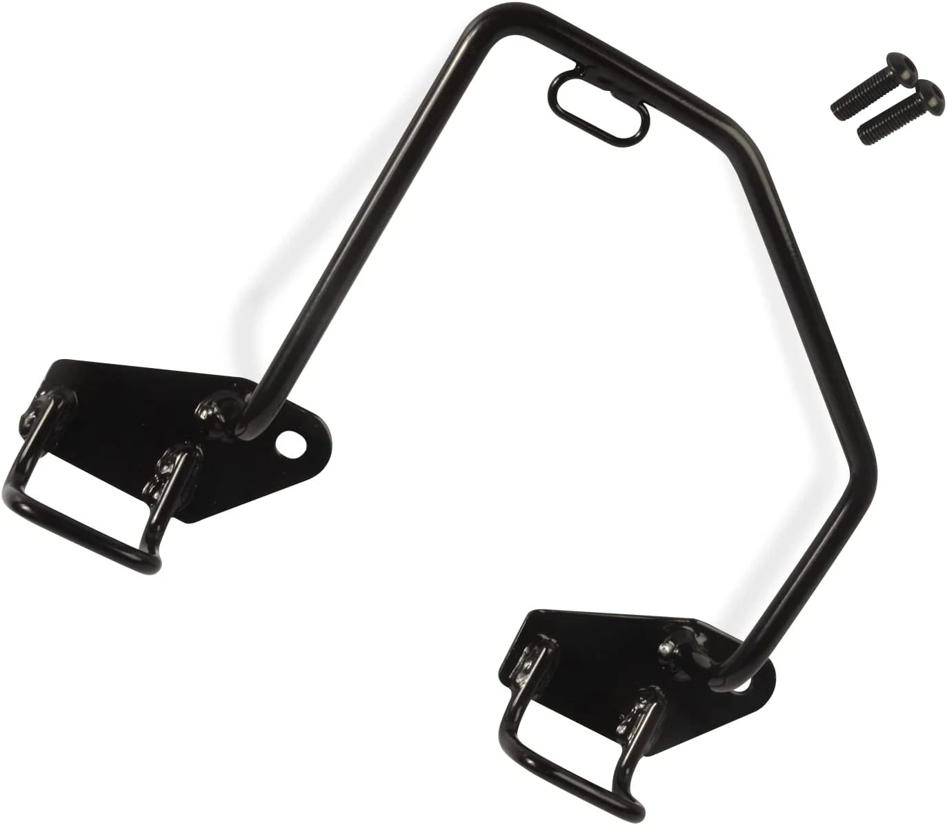 Motorcycle Rear Saddlebag Bracket Frame Side Bag Support Mount Black Coated Steel Heavy Duty For Honda Rebel CM300 CM500