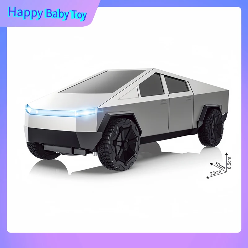 Wireless Remote Control Car Through Type Headlights Strong Power Climbing Car High Simulation Car Model Children'S Toy Gifts