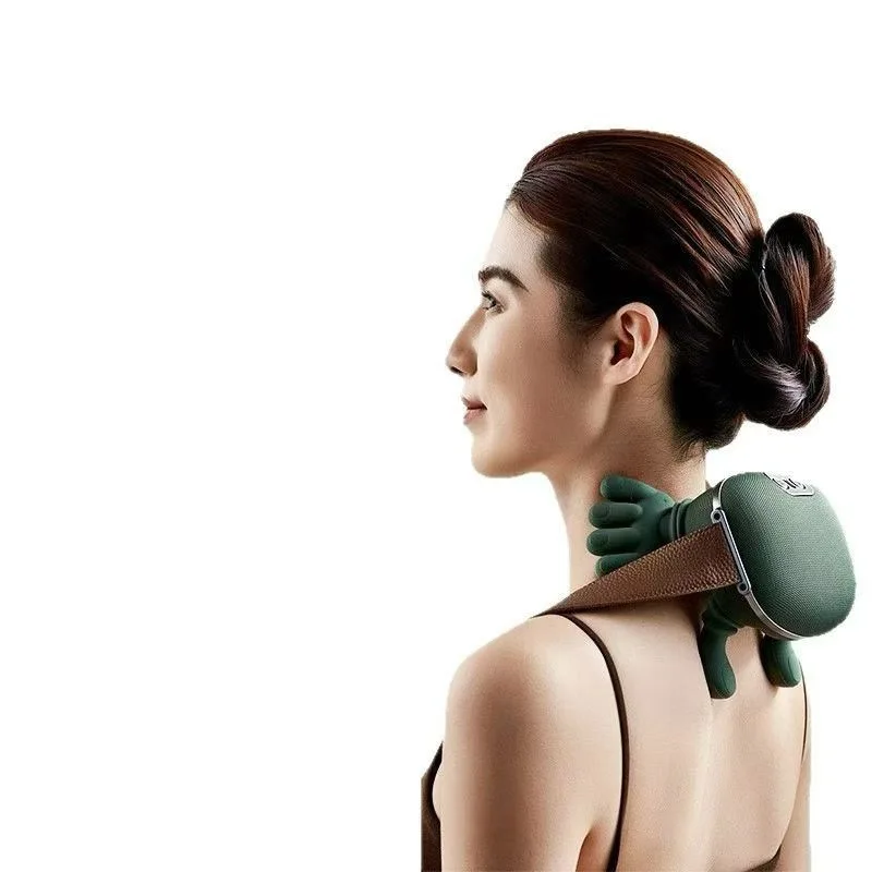 High-Capacity Battery Shoulder Neck Massage Device Shoulder And Neck Relaxation Spa Rechargeable Portable Massage For Worker