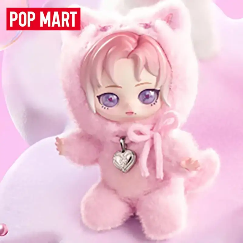 

POP MART Aespa FLUFFY CLUB SERIES Genuine Mystery Box Blind Box Guess Bag Toys Doll Cute Desktop Ornaments Collection Gift Cute
