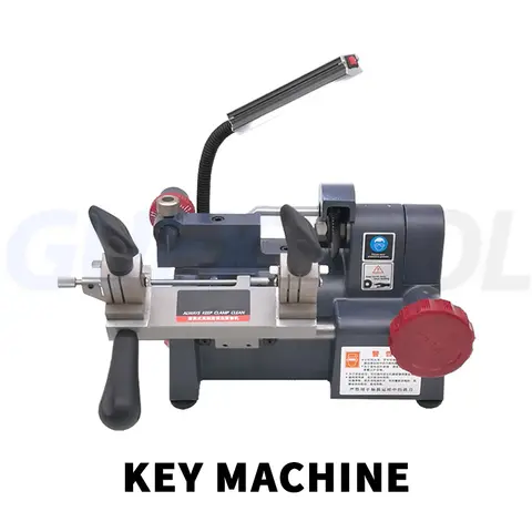 Horizontal Key Machine Manual Feed Key Engraving Machine 110mm Spacing Clamp Folding Key Copying Machine