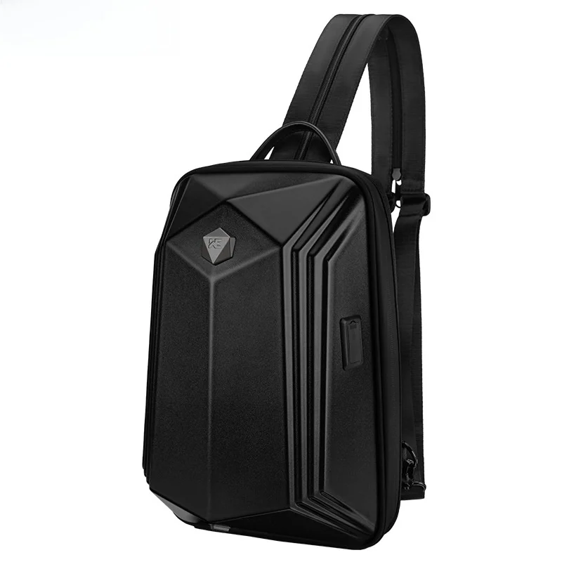 anti-theft-large-capacity-casual-eva-heat-pressed-chest-bag-hard-single-shoulder-bag-waterproof-crossbody-bag