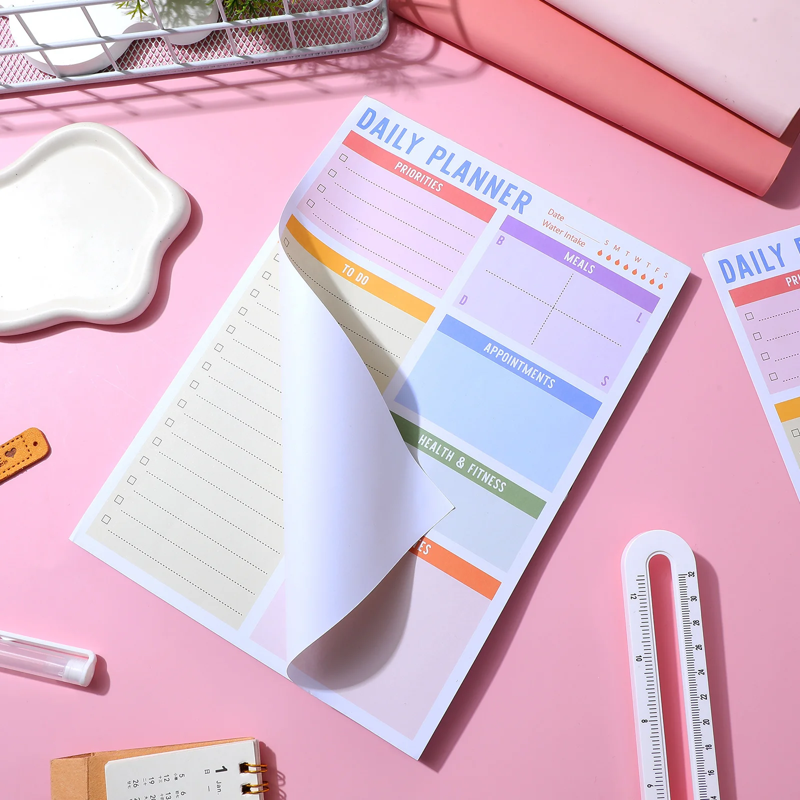 

Multi-Function Message Pads Paper Material Daily Use Memo Pads Portable Note Home Supply Message Pad Multi-Function Note