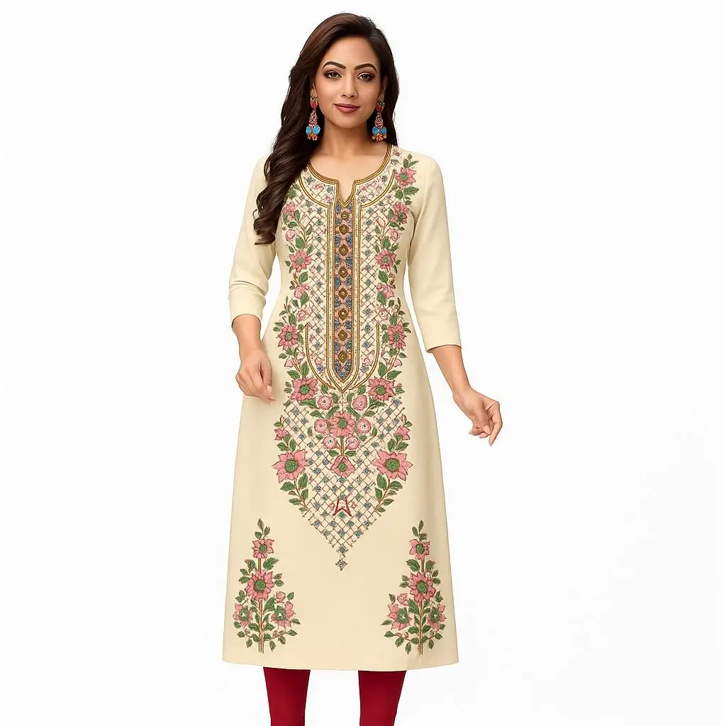 

Мусульманское платье Kurt, женское модное прямое платье, повседневное, в национальном стиле, с разрезом подол, несколько халатов в национальном стиле, Femmes Musulmans