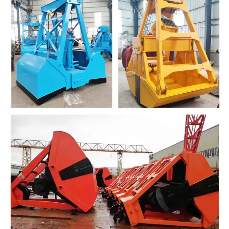 

Excavator plum blossom grab, electro-hydraulic remote control multi-petal plum blossom grab, electro-hydraulic plum blossom grab