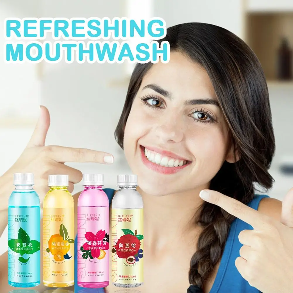 Nowy 250ML Oral Fresh Spray Jasmine Tea Flavor Freshener Portable Lasting Breath Deodorant Mouth Fragrance Spray Female S G0X9