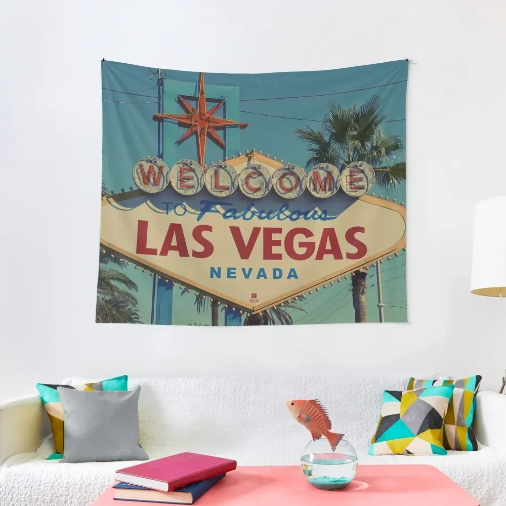 LAS VEGAS Tapestry Outdoor Decoration Room Ornaments Tapestry