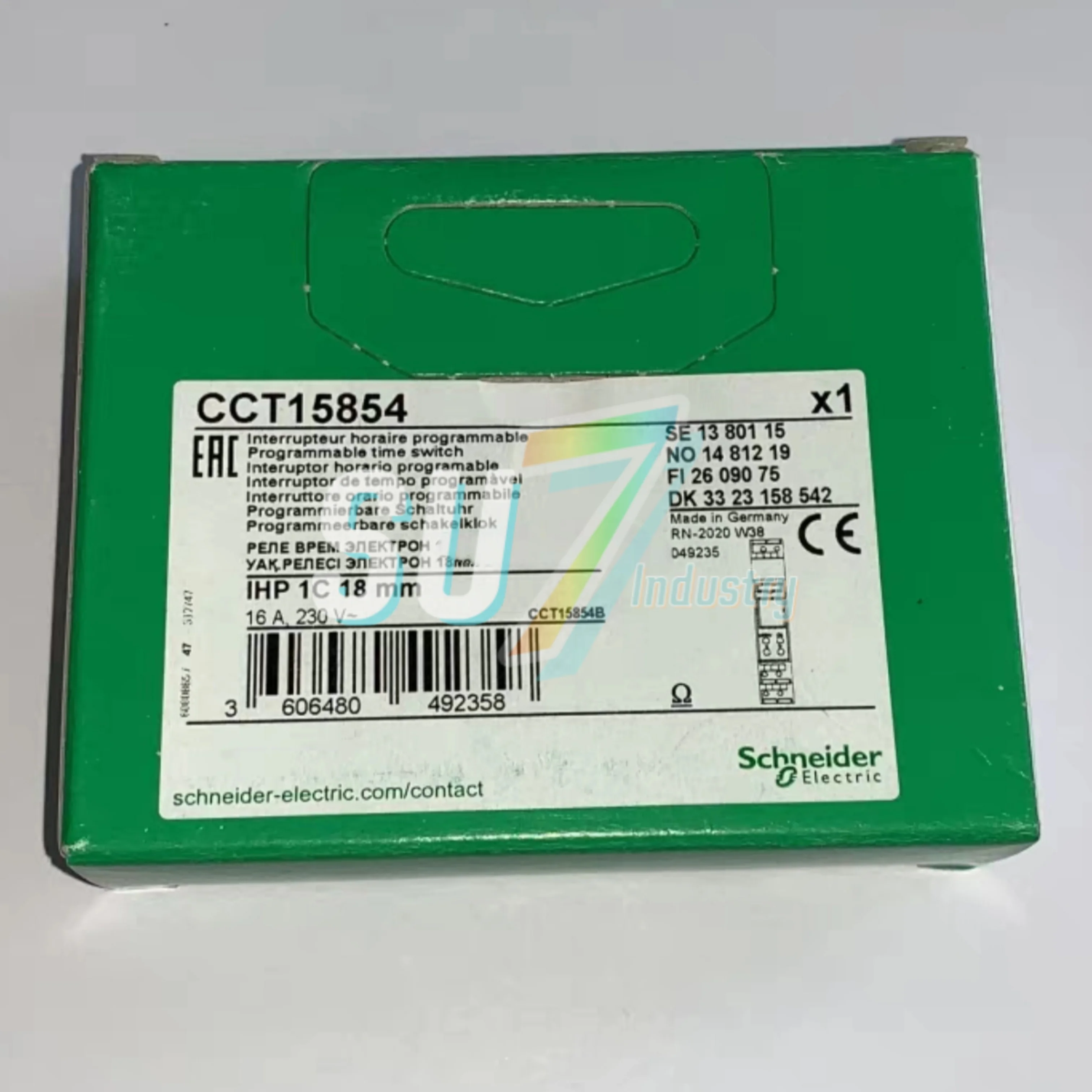 CCT15854 Timer for DIN Rail 1-Channel New original