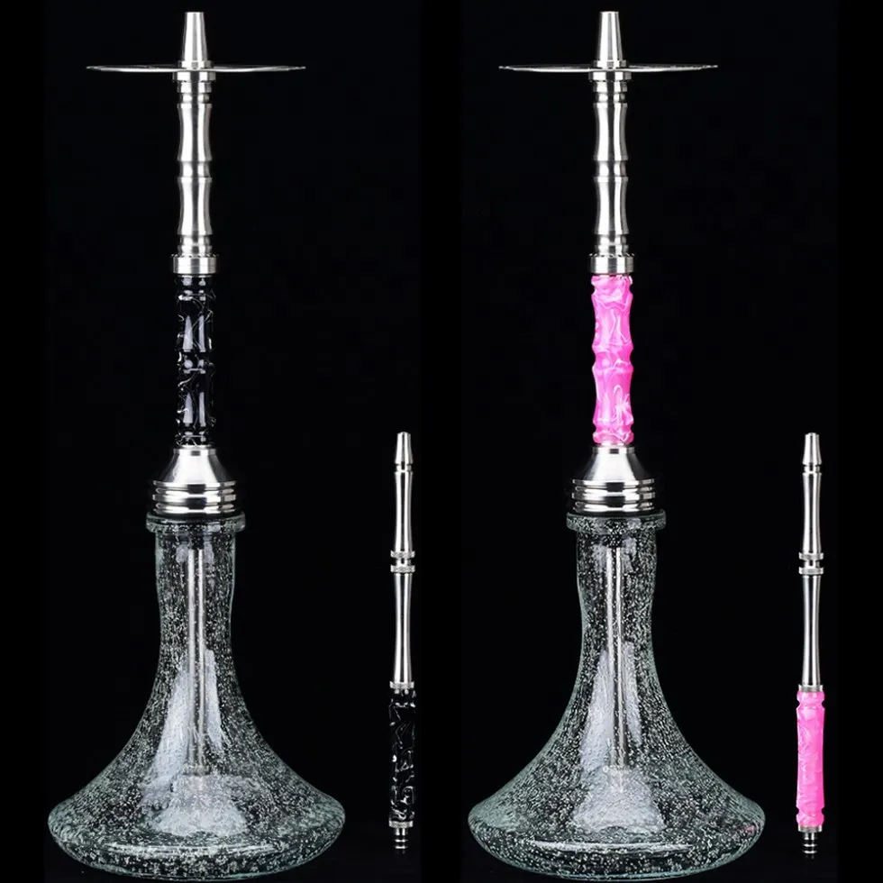 Wolfcoolvape Arab Shisha Full Set with Extended Single Tube, Resin and 304 Stainless Steel Pot