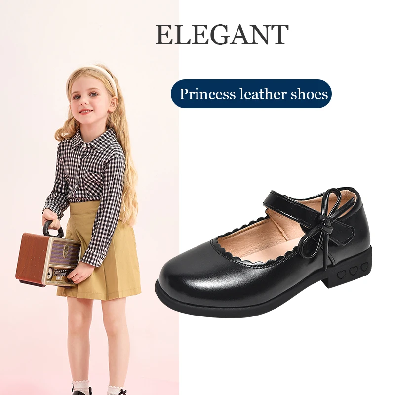 

Fashionable campus princess leather shoes,for all seasons,comfortable, durable,easy to clean, non-slip, for wedding and outdoor.