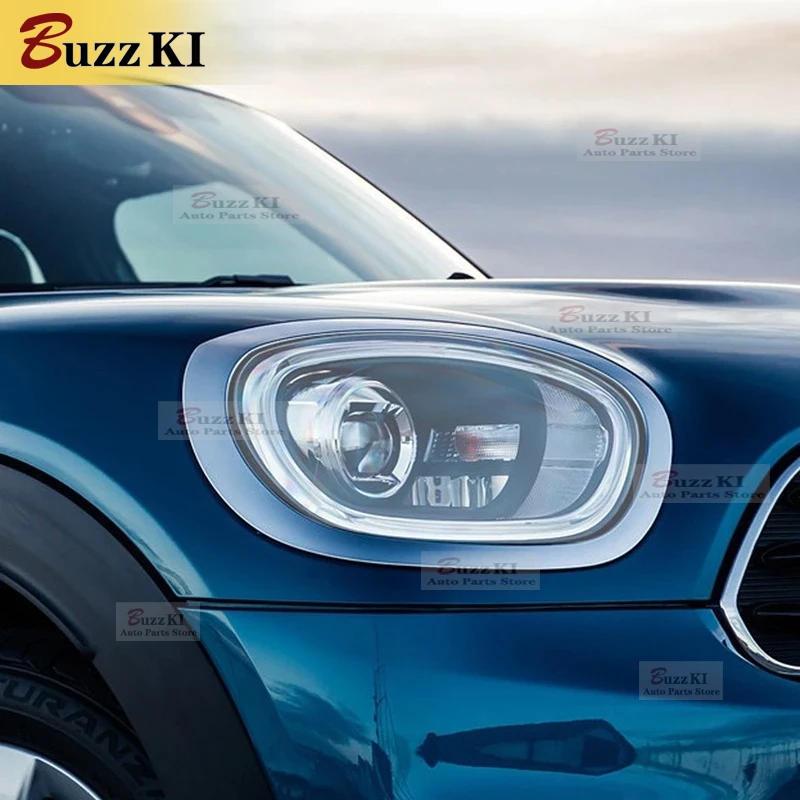 For MINI Cooper Countryman F60 JCW Accessories Car Headlight Protective Film Headlamp Restoration Transparent Black TPU Sticker