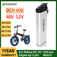 For Ridstar DC-26 H26 pro TESGO Ebike Battery 48V 13Ah 16Ah 17Ah 17.5Ah Battery for TESGO Hummer Pro Folding Ebike Batteries