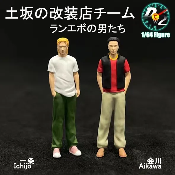 

DEW2 Diorama 1/64 Scale Figurines Model Ichijō Aikawa Collection Miniature Hand-painted