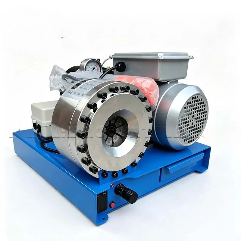 Customized High Quality 220V Portable Electric Hydraulic Hose Crimping Machine, Easy Operation for Manufacturing Plants & Rubber