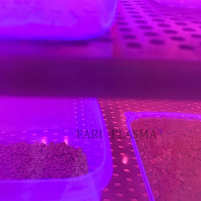 آلة تنظيف البلازما لمعدات المختبرات نظيفة لتحسين PDMS Hydrophilic