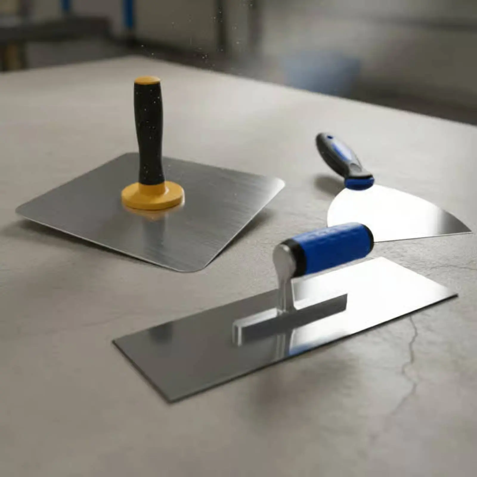 

Hawk and Trowel Set Long-Lasting Drywall Finishing Kit Plaster Hawk Easy to Clean Mortar Board Holder Professional Grade