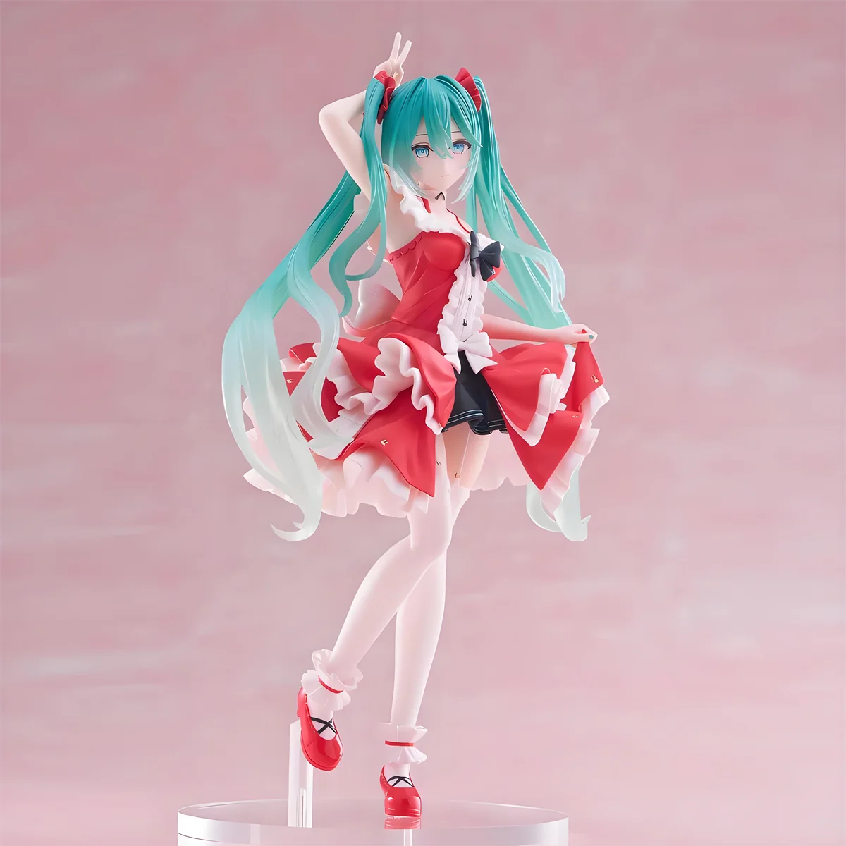 En Stock Original Taito mode Lolita Hatsune Miku 18 cm PVC Anime figurine modèle jouet cadeau Collection