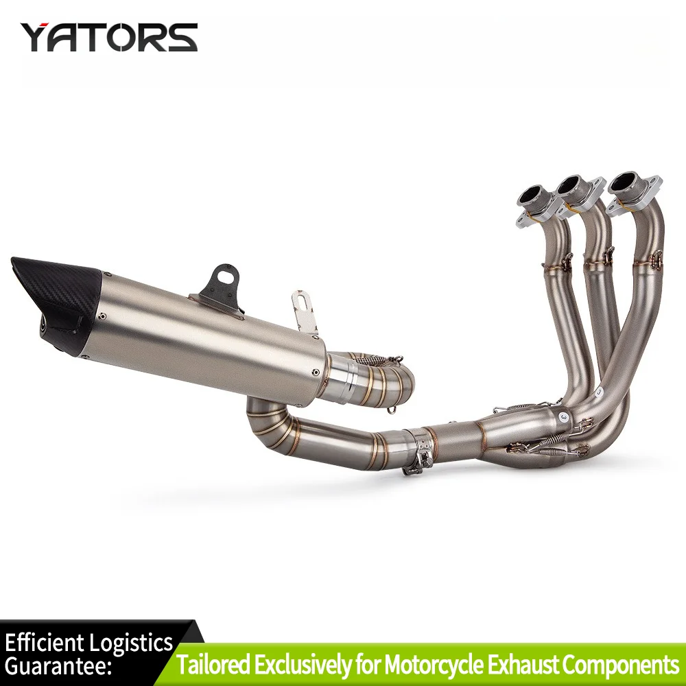 

Полная выхлопная система для Triumph Street Triple 765 - нержавеющая сталь Cyclone, полноразмерная, с задней частью из карбона