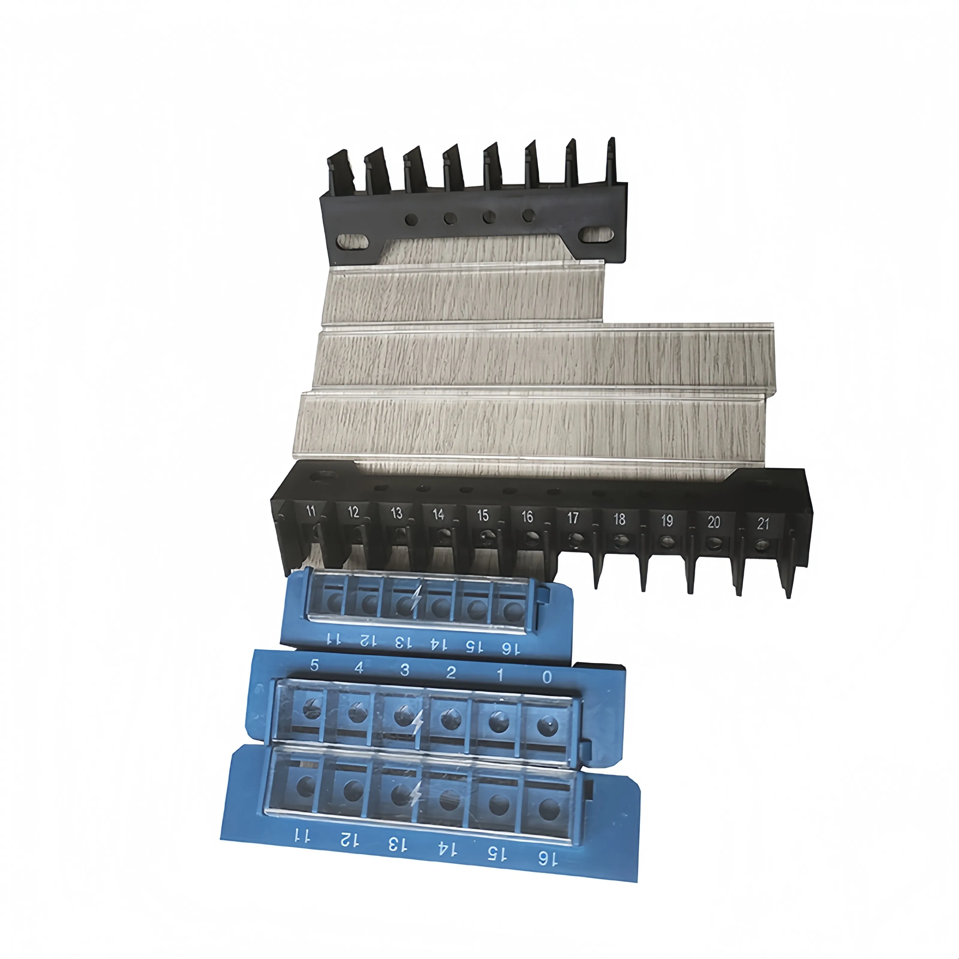 

Terminal Panel Mounting PM Series Guide Rail, Transformer Terminal Baffle Free Combination