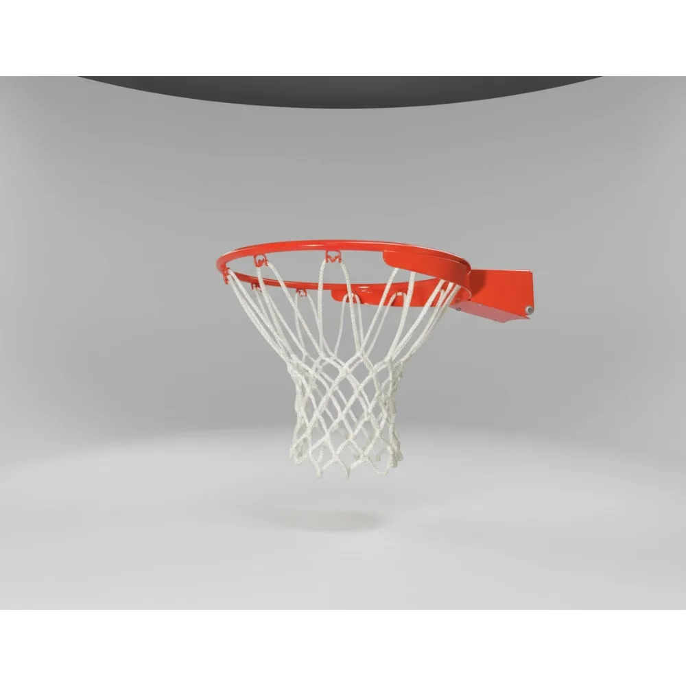 Aro de basquete profissional de 18 polegadas com ação com mola - Construção de aço durável para quadros ao ar livre