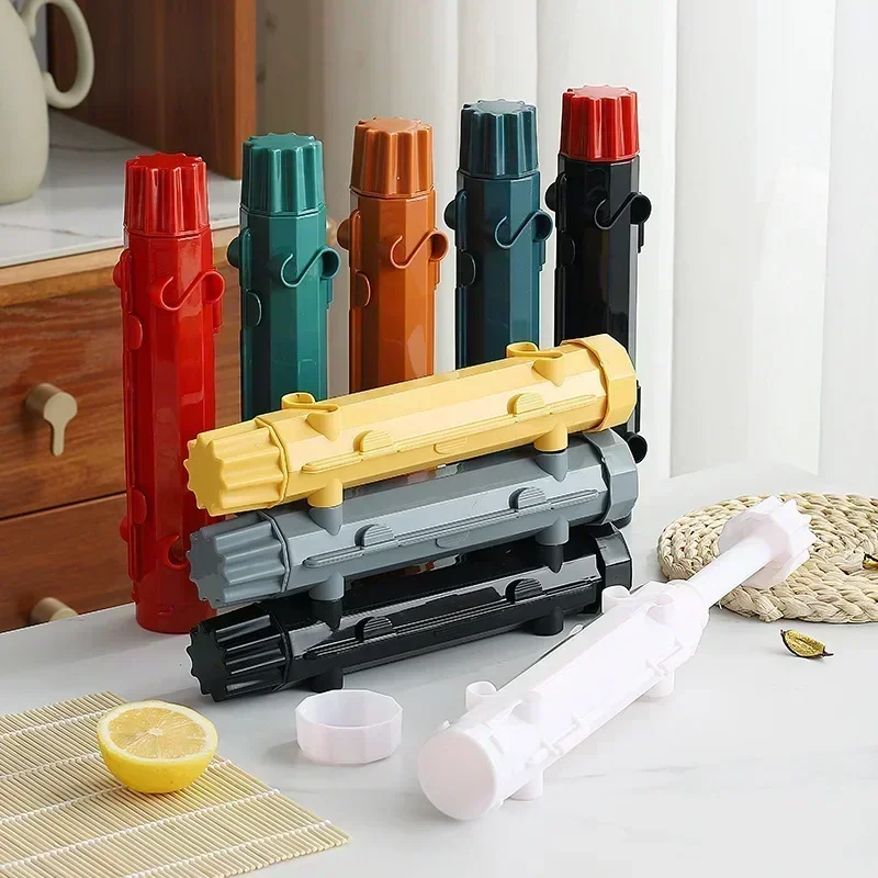 Striped Sushi Mold Sushi Rocket Launcher Mold Sushis Making Machine Kitchen Supplies Vegetable Meat Roll Sushi Making Tool Set