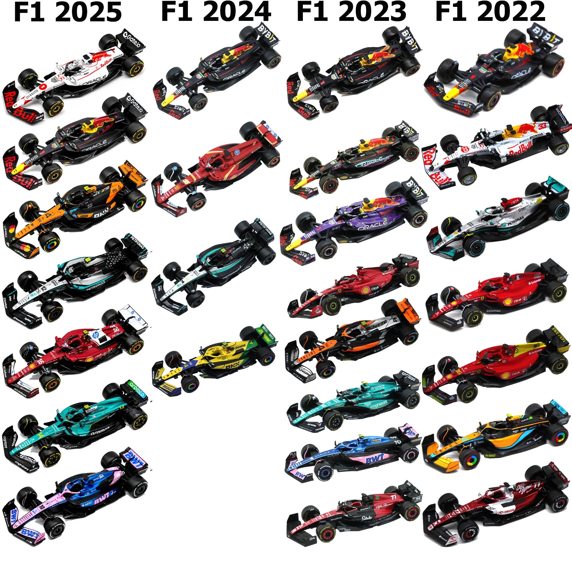 ブラーゴ 1/43 2025 2024 2023 2022 レッドブル フェラーリ メルセデス