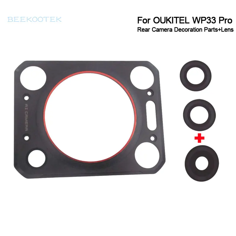 

New Original OUKITEL WP33 Pro Rear Camera Decoration Parts With Main Camera Lens Macro Camera Lens For Oukitel WP33 Pro Phone