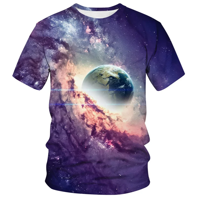 Abstract Tie Dye Graphic T Shirt for Men y2k Streetwear Tops 3D Printed Casual T-shirt Summer Pop Womens Clothing Funny Kids Tee