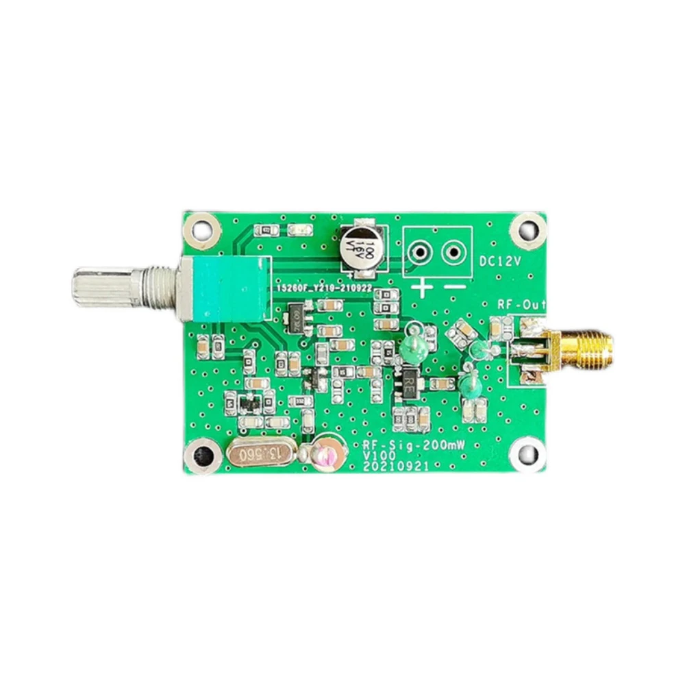 13.56MHz signal source Output power 7dBm~23dBm adjustable 5-200mW for Ham Radio 13.56M RF Power Amplifier Filter