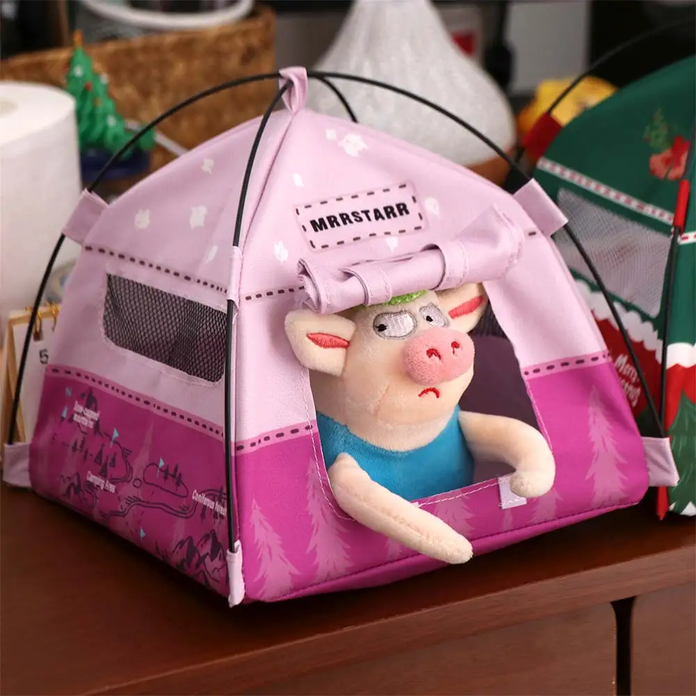 

Модель палатки для кемпинга в масштабе 1:12, миниатюрная имитация уличной палатки из ткани Оксфорд, украшение, декоративный элемент, маленький палаточный домик