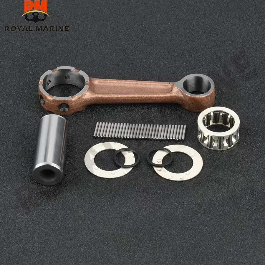 

Комплект шатунов подвесного мотора 650-11650-00 650-11651 подходит для Yamaha Parsun Powertec Hidea 9,9 л.с. 15 л.с. 682-11650 650-11650