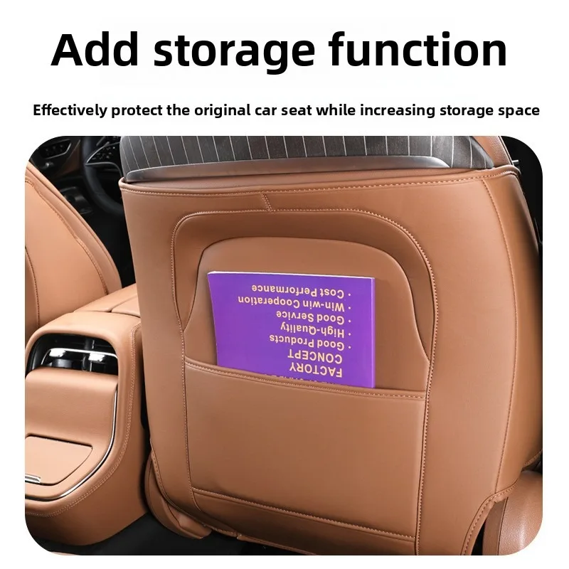Auto Hinten Sitz Anti Kick Schutz Pad Für Mercedes Benz E Klasse W214 E260 E300 Innen Dekoration Änderung Zubehör – Detail 7