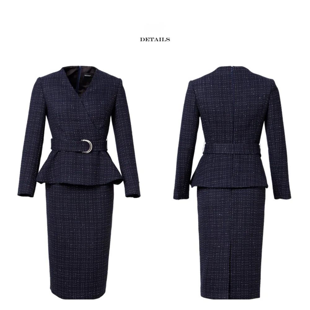 High End President Fashion Professional Dress Celebrity Suit Femininity Ol