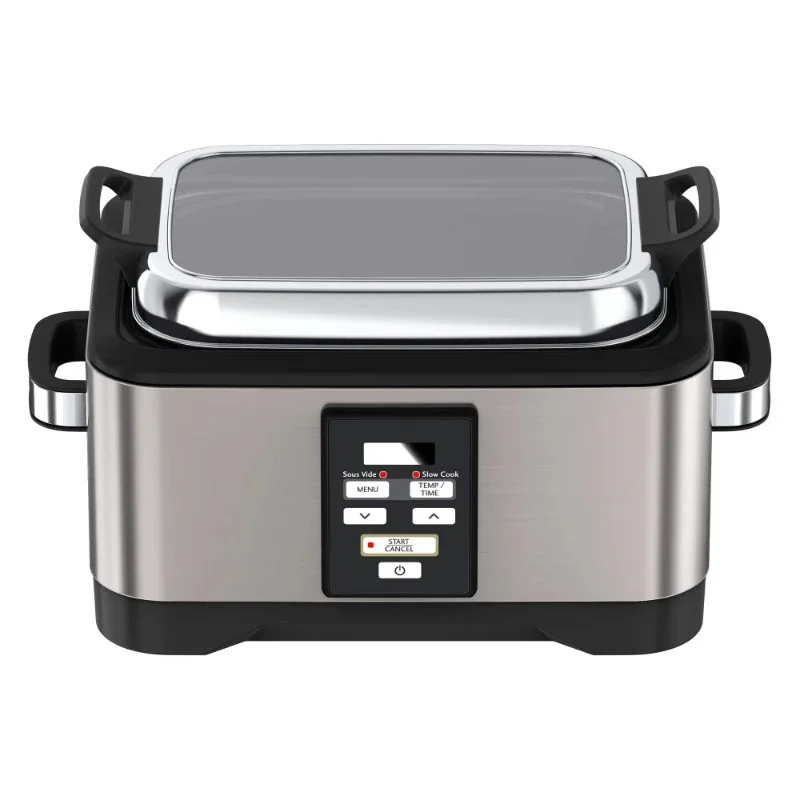 

Precision Cooker Stainless Steel Remover with Temperature and Timer Control Light Emitting Diode Touch Screen All-in-One