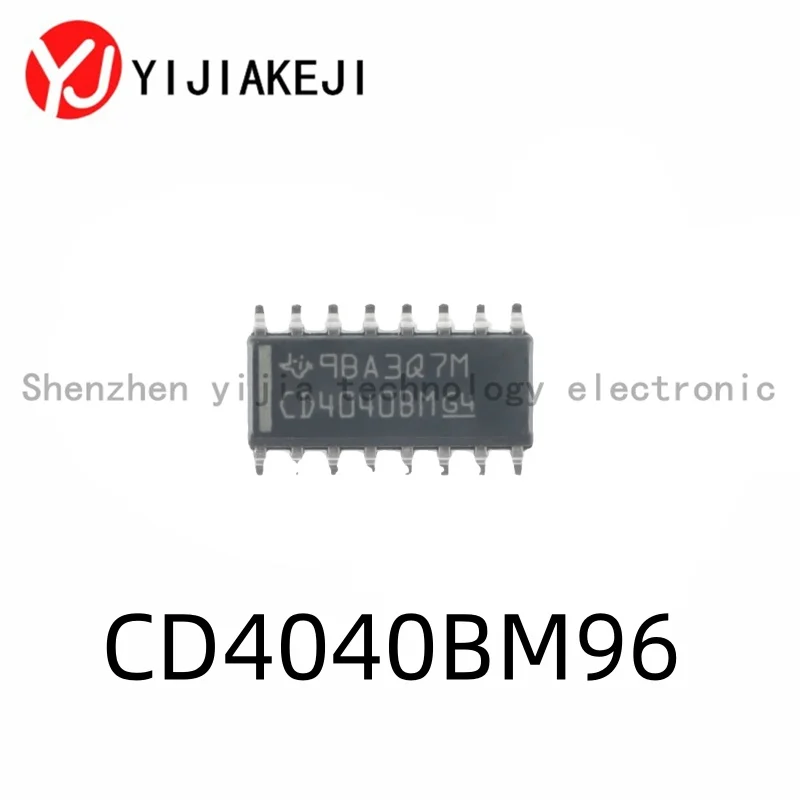 10 قطعة العلامة التجارية الجديدة الأصلي سطح جبل CD4040BM96 SOIC-16 عداد/مقسم رقاقة