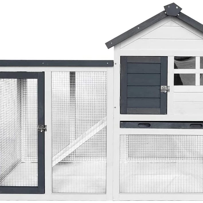 Cat House Outdoor and Outdoor Rabbit Cage Rabbit Cabin Cabin Pet Cage Suitable for Small Animals