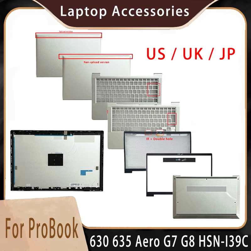 

New For HP ProBook 630 635 Aero G7 G8 HSN-I39C;Laptop Accessories Lcd Back Cover or Palmrest or Bottom