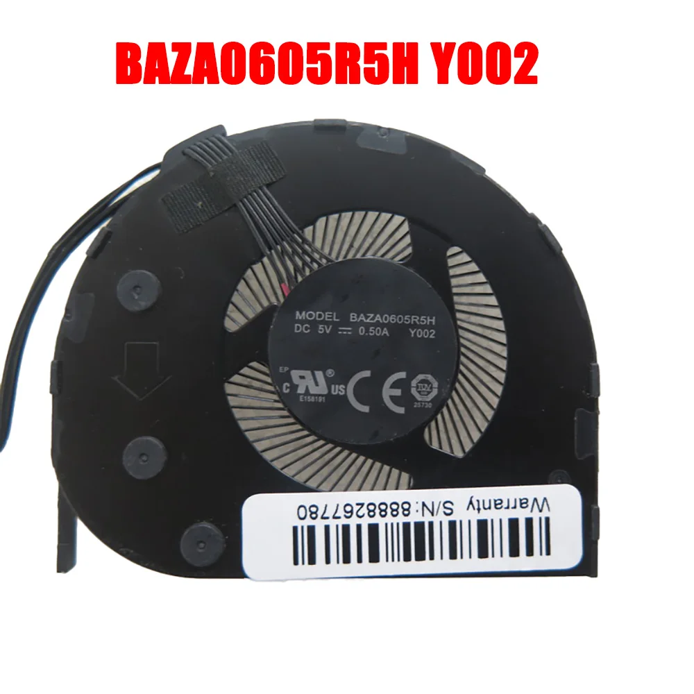 

Вентилятор охлаждения процессора ноутбука для Lenovo ThinkPad A285 X280 BAZA0605R5H Y002 DC5V 0.5A, новый
