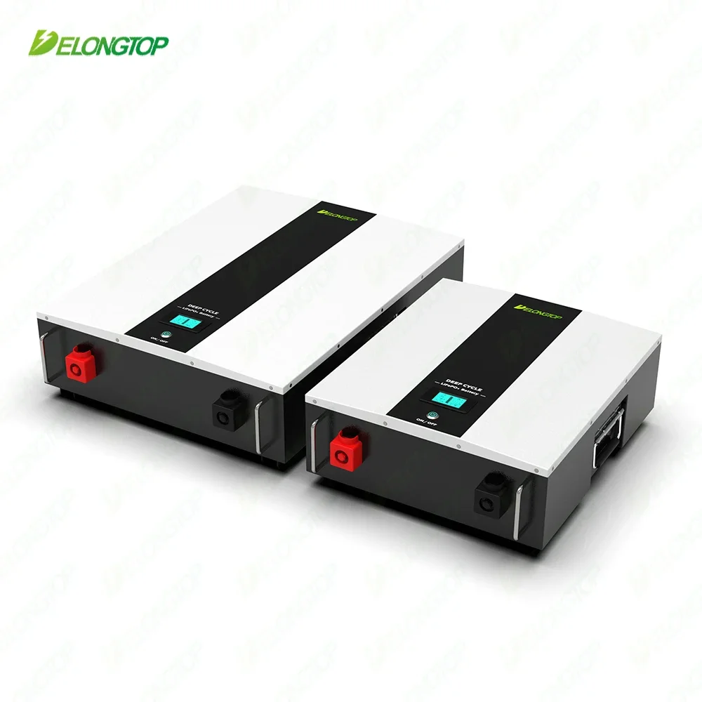 2026 100Ah 200Ah Lithium Lion 24V 48V 51.2V 25.6V Wall Mounted Energy Storage Battery 5Kwh Lifepo4 For Household