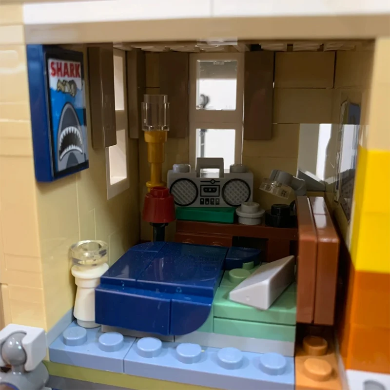 ตัวต่อบล็อกโลกกลับหัว 2287 ชิ้น ของเล่นประกอบแบบจำลอง ชุดตัวต่อ ของขวัญวันเกิด/อีสเตอร์ สำหรับเด็กชาย เด็กหญิง และผู้ใหญ่