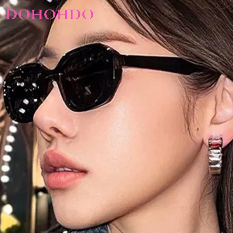 

Classic Small Oval Women's Sunglasses Luxury Brand Designer Vintage Men Sun Glasses Outdoor Drive Travel Shades Eyewear UV400