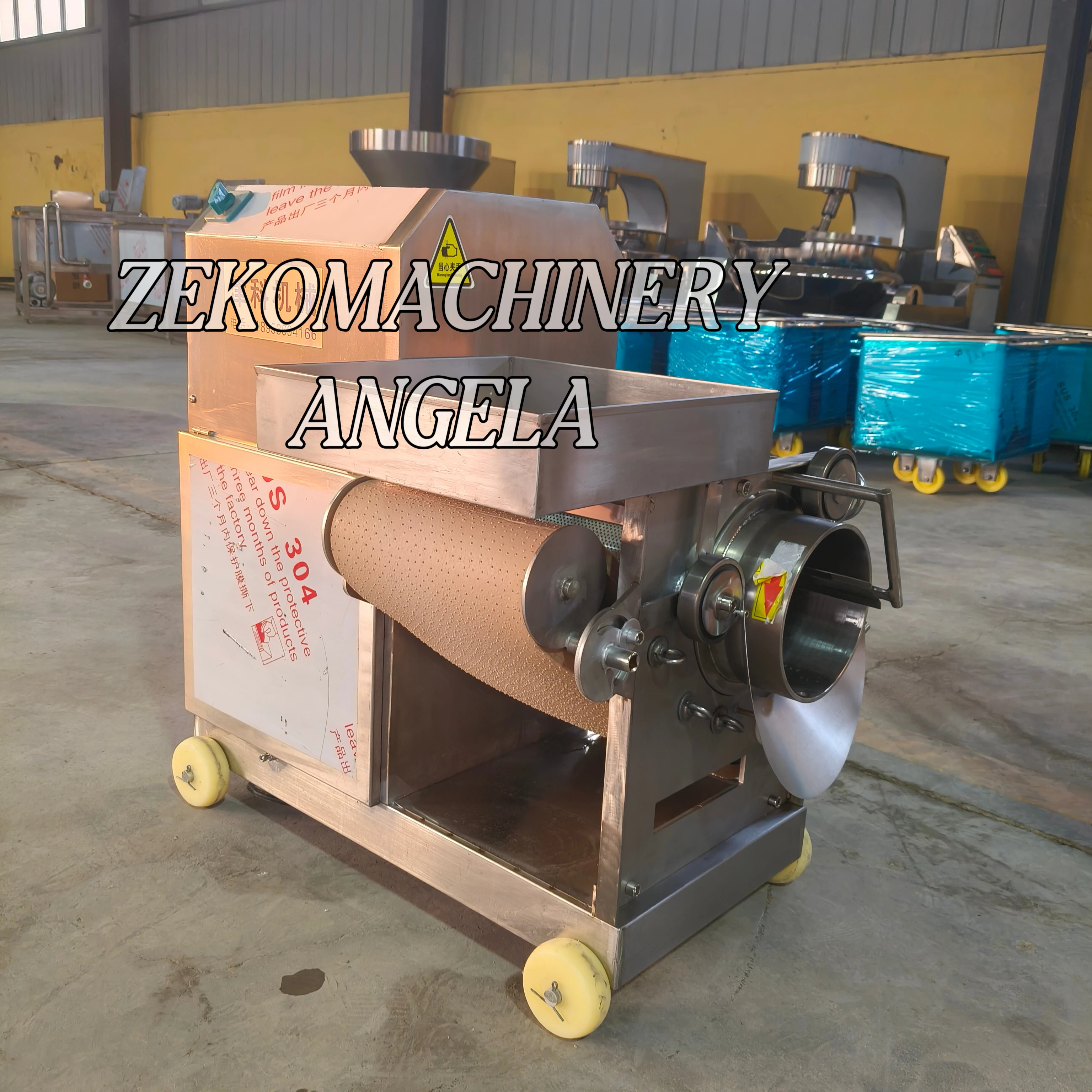Automatic Jujube Pit Remover/Expired Cheese Packaging Disposal Machine