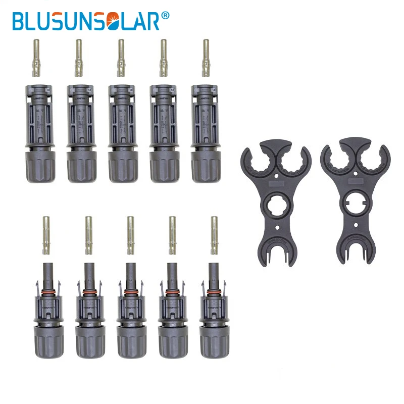 1 Pair High Quality PV Solar Connector Spanners ABS Plastic Solar Wrench for 1500V Connector Tools Cable Accessories THB510