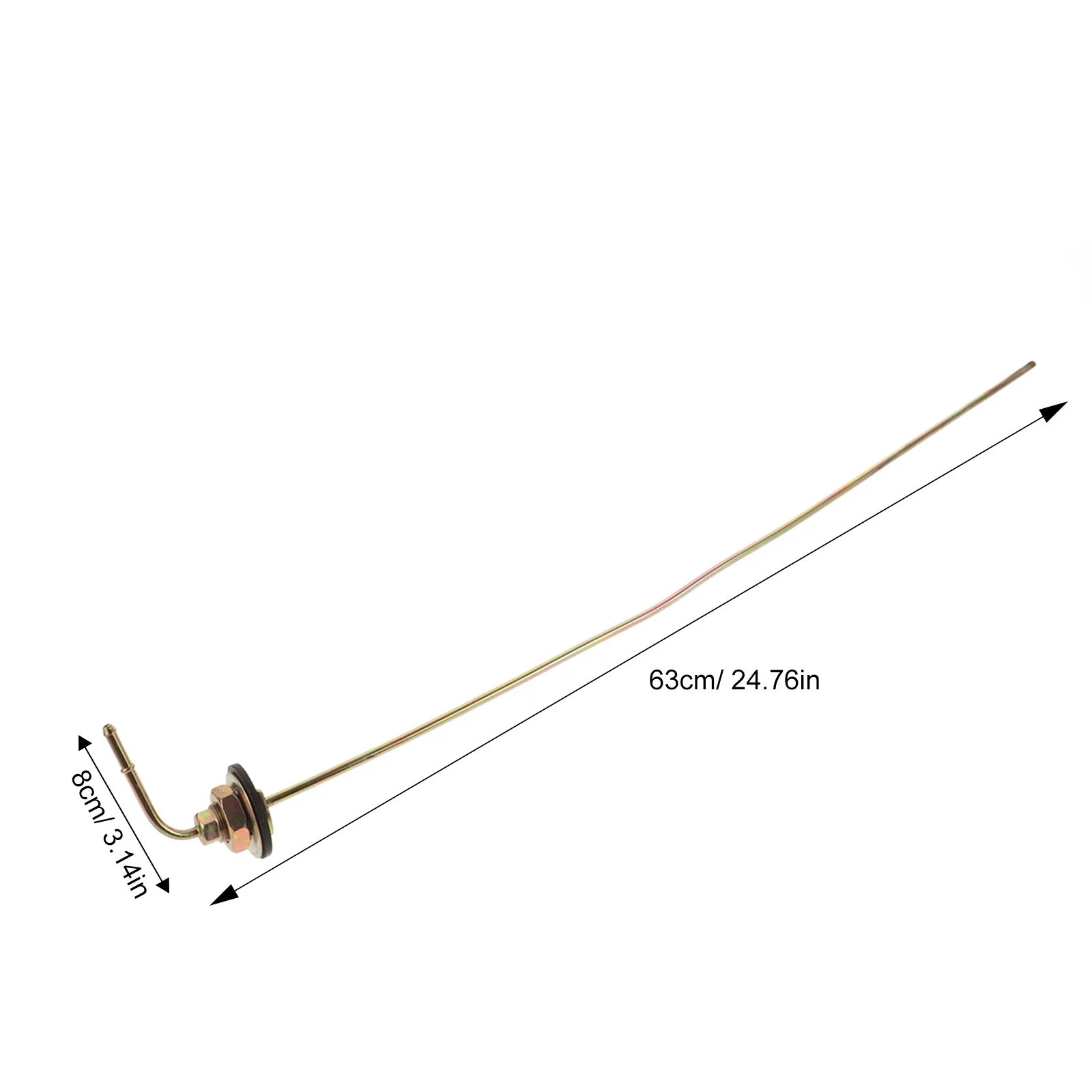 1 مجموعة سخان التوقف الوقود لاقط أنبوب عدة دائم المطاط النحاس مركبة الوقود استخراج أداة المضادة للانزلاق تصميم لاقط أنبوب #2