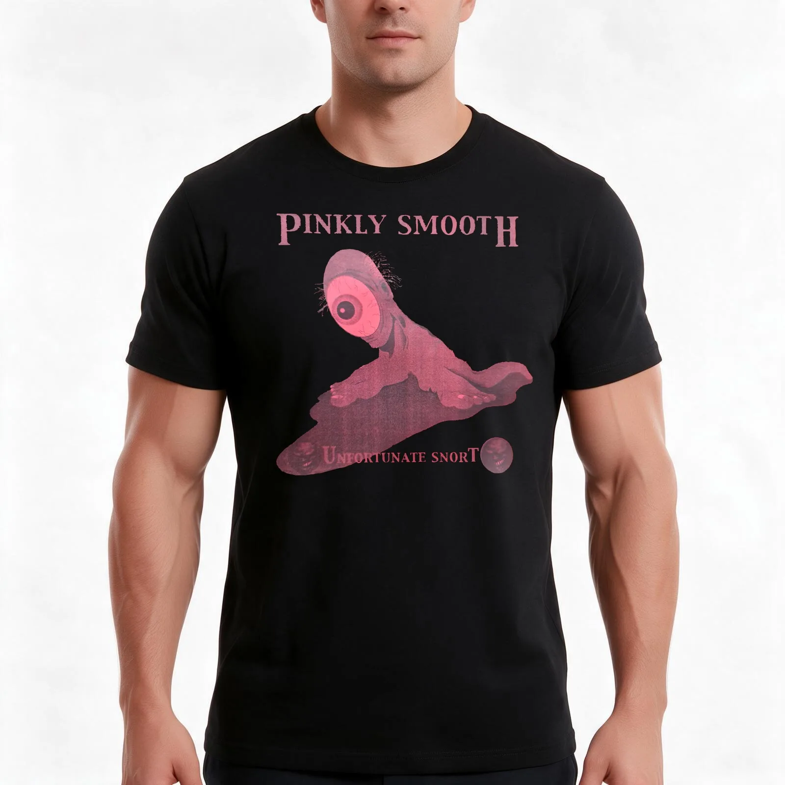 Pinkly Smooth - Unfortunate Snort - A7X T-Shirt, Summer Casual Cotton Tee, Oversized Streetwear Tops, Vintage Graphic Print