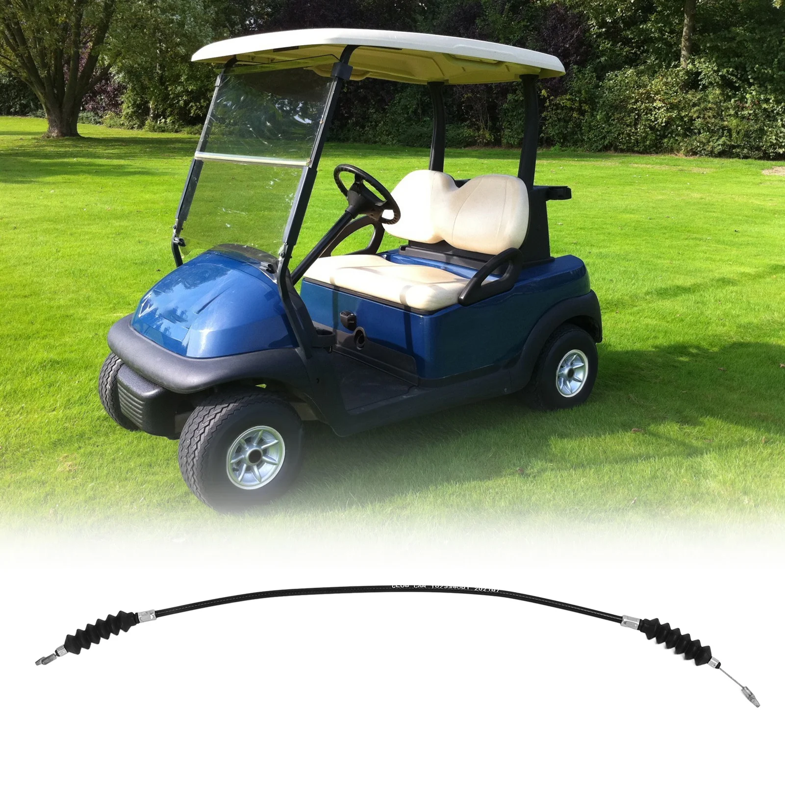 Club Car DS Cart 2004 - Present: Metal speed governor cable, fixes acceleration and shifting issues.