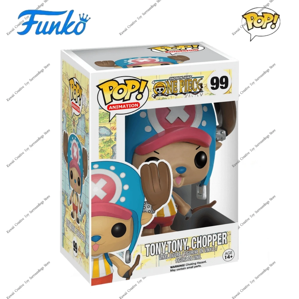 

Funko Pop! Tony Tony Chopper 99 Anime Figures One Piece Limited Edition 4 inch Vinyl Figure Collect Decoration Model Toy Gif