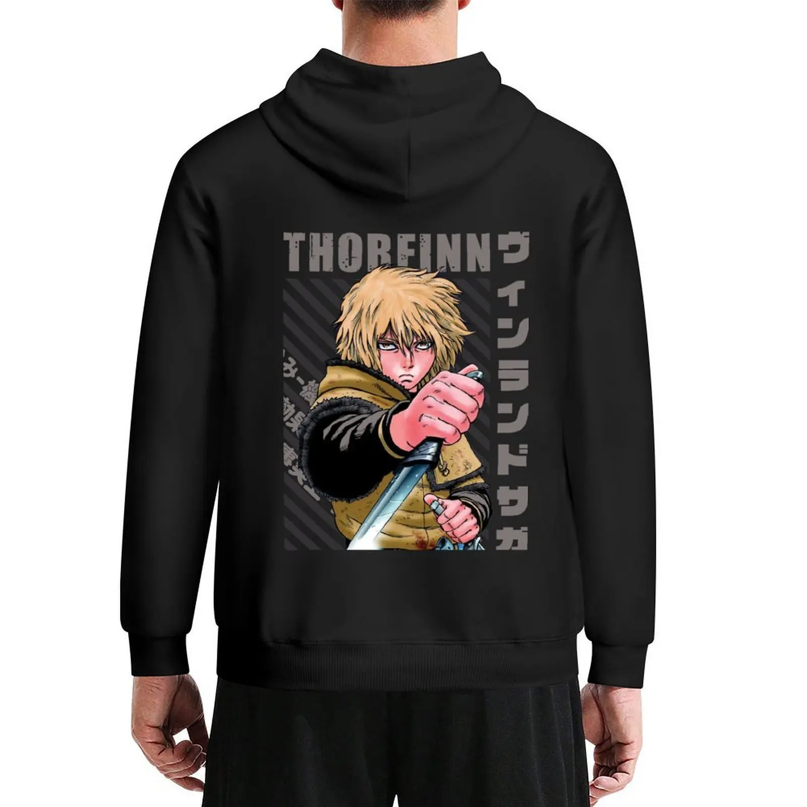 

VINLAND SAGA - Thorfinn Karlsefni Hoodie graphic t shirts men autumn new products autumn clothes clothes for men men hoodie