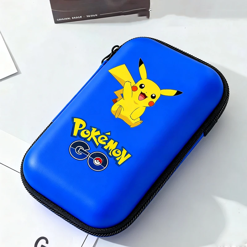 

Pokemon Travel Storage Bag Charging Cases Earphone Package Anime Pikachu Charmander Portable Outdoor Cable Carrying Organizer